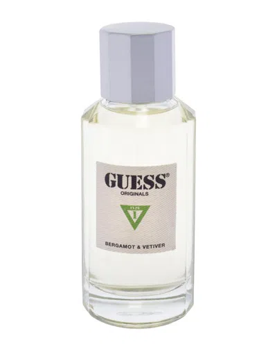 GUESS GUESS UNISEX GUESS ORIGINALS TYPE 1 BERGAMOT AND VETIVER 3.4OZ EDP SPRAY