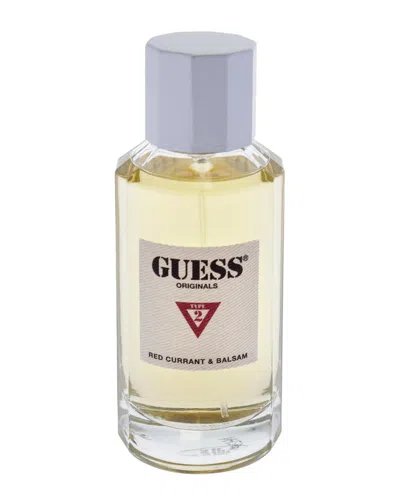 GUESS GUESS UNISEX GUESS ORIGINALS TYPE 2 RED CURRANT AND BALSAM 3.4OZ EDP SPRAY