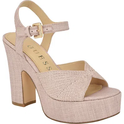 GUESS GUESS SAYLIN ANKLE STRAP PLATFORM SANDAL