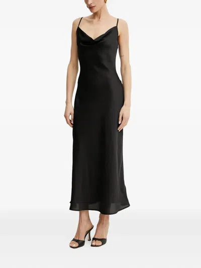 GUESS USA COWL-NECK SLIP DRESS