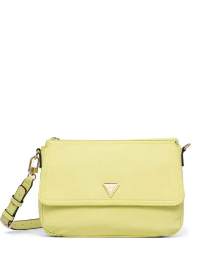 GUESS USA LOGO-PLAQUE CROSSBODY BAG
