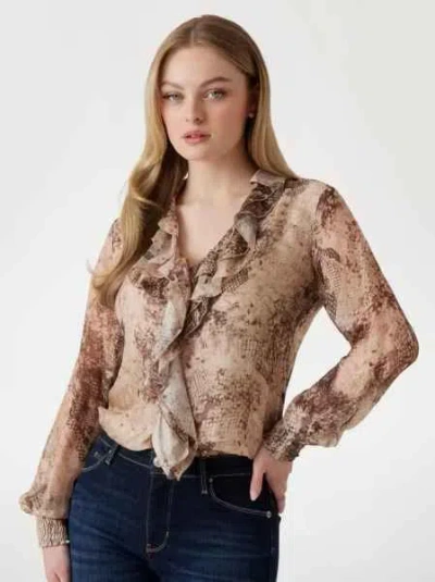 GUESS WOMEN'S SHIRTS GUESS W5RH55 WE550 P1KU