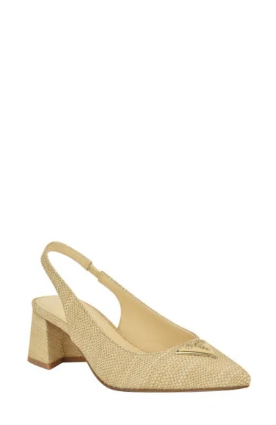 GUESS GUESS ZANDA SLINGBACK POINTED TOE PUMP