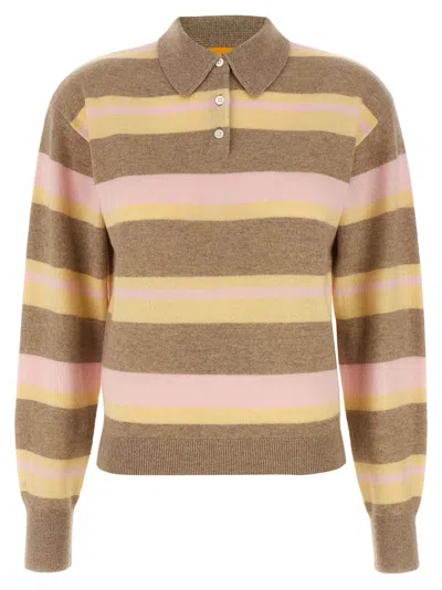 GUEST IN RESIDENCE GUEST IN RESIDENCE 'COLLEGIATE STRIPE' POLO SHIRT