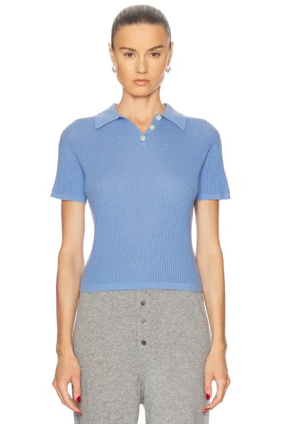 GUEST IN RESIDENCE SHRUNKEN CASHMERE POLO