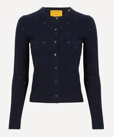 GUEST IN RESIDENCE GUEST IN RESIDENCE WOMEN'S JANE POINTELLE CASHMERE CARDIGAN