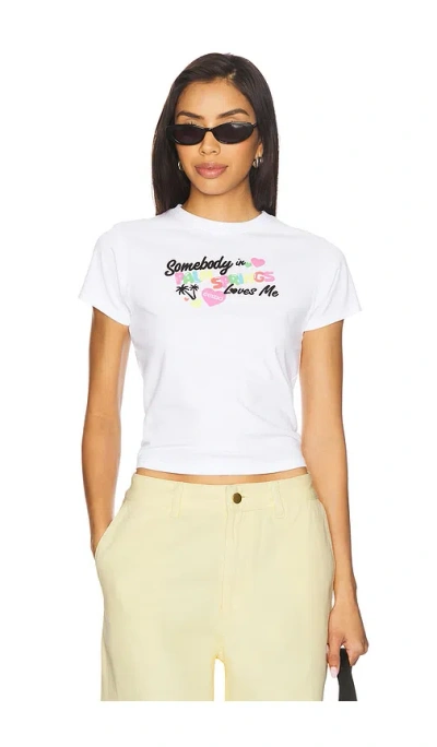 GUIZIO PALM SPRINGS LOVES ME TEE