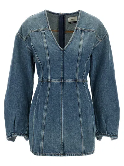 HAIKURE DENIM DRESS DRESSES LIGHT BLUE