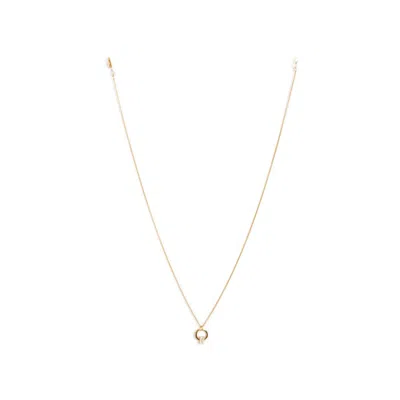 HAILEY GERRITS WOMEN'S IONIC NECKLACE IN GREEN AMETHYST