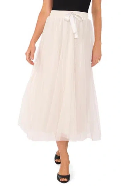 HALOGEN HALOGEN® BOW TULLE MIDI SKIRT