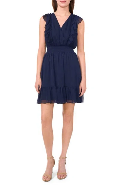 HALOGENR HALOGEN(R) RUFFLE DETAIL SLEEVELESS DRESS