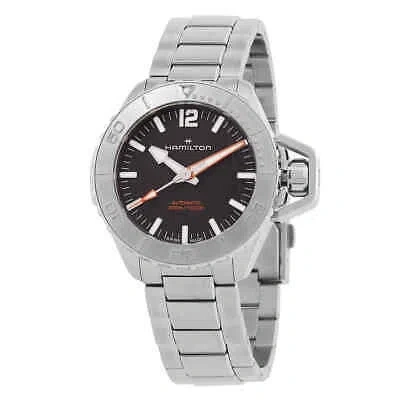 HAMILTON HAMILTON AUTOMATIC BLACK DIAL WATCH H77485130