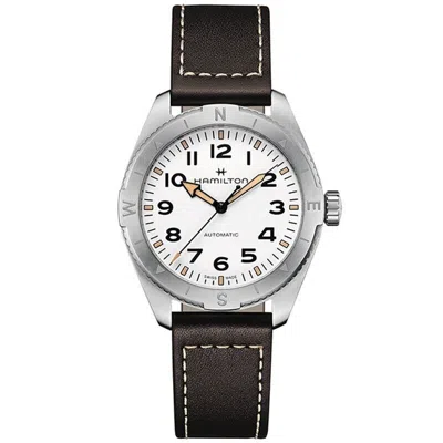 HAMILTON HAMILTON KHAKI FIELD 41MM EXPEDITION AUTO WHITE DIAL MEN'S WATCH H70315510