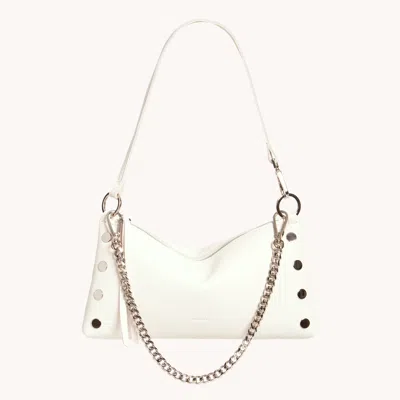 HAMMITT METAL CHAIN SHOULDER STRAP SILVER