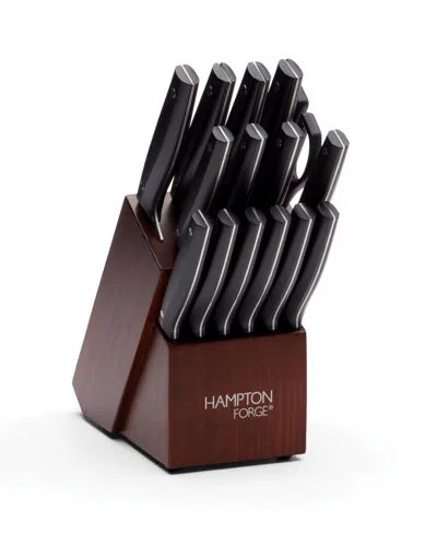HAMPTON FORGE JASPER 16-PIECE CUTLERY SET