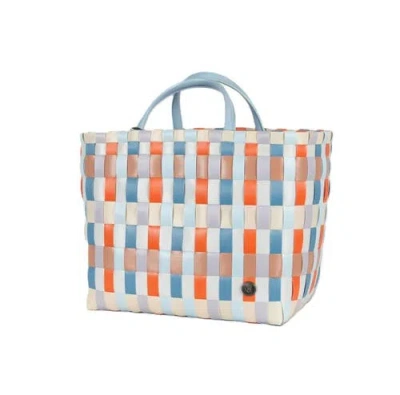 HANDED BY HANDED BY MULTITONE RECYCLED PLASTIC SHOPPER