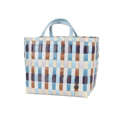 HANDED BY HANDED BY MULTITONE RECYCLED PLASTIC SHOPPER