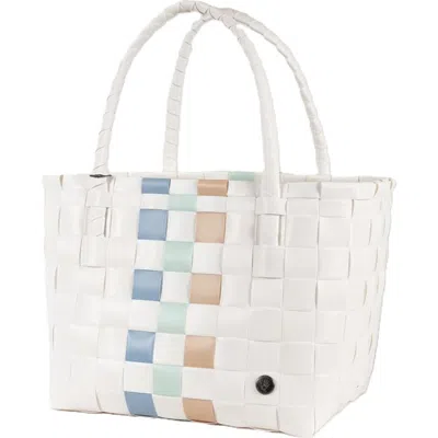 HANDED BY HANDED BY PARIS WHITES RECYCLED TOTE BAG