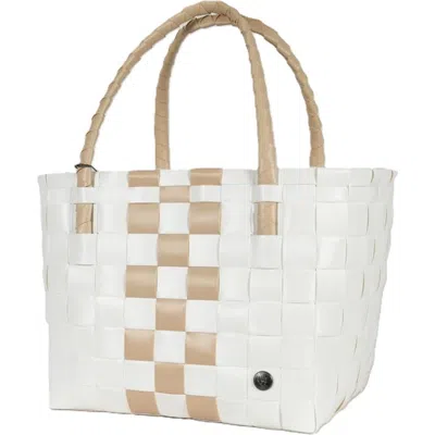 HANDED BY HANDED BY PARIS WHITES RECYCLED TOTE BAG