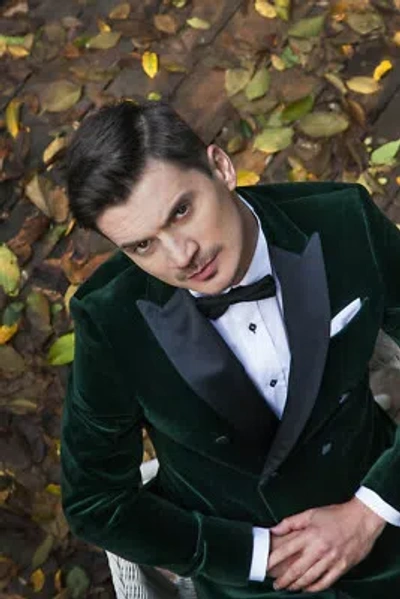 HANDMADE HERREN GRÜN RAUCHEN JACKEN HOCHZEIT BRÄUTIGAM DESIGNER DINNER PARTY WEAR BLAZERS