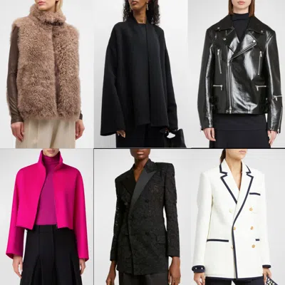 HANDMADE MADE TO ORDER CUSTOM BESPOKE TAILORS WOOL TWEEDS FAUX LEATHER BLAZER JACKET B3-A