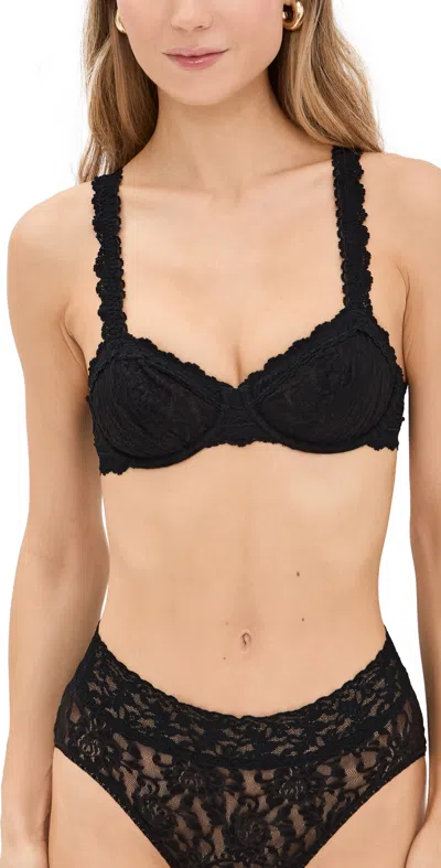 HANKY PANKY BALCONETTE BRA BLACK