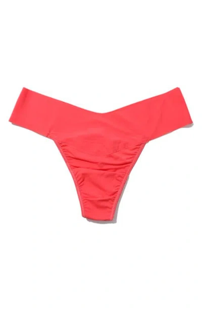 HANKY PANKY HANKY PANKY BREATHE NATURAL THONG