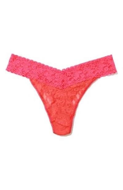 HANKY PANKY HANKY PANKY COLORPLAY ASSORTED 3-PACK ORIGINAL RISE THONGS