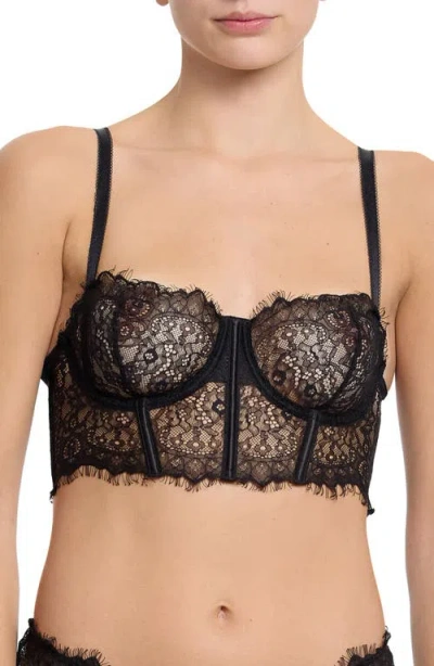 HANKY PANKY HANKY PANKY SHEER SEDUCTION UNDERWIRE BUSTIER