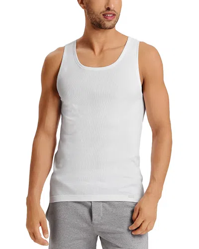 HANRO ESSENTIALS COTTON BLEND TANK TOP