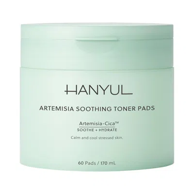 HANYUL ARTEMISIA SOOTHING TONER PADS WITH CENTELLA ASIATICA AND HYALURONIC ACID 60 PADS/PACK