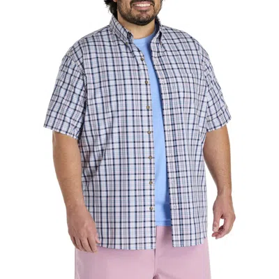 HARBOR BAY BY DXL HARBOR BAY BY DXL BIG & TALL EASY-CARE PLAID SPORT SHIRT