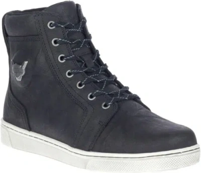 HARLEY-DAVIDSON HARLEY-DAVIDSON MEN'S BATEMAN 5" METAL LEATHER MOTORCYCLE CASUAL SNEAKER BOOT