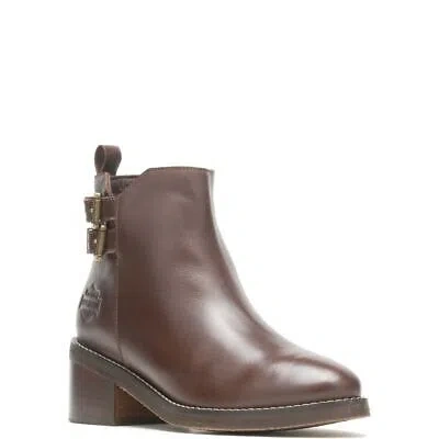 HARLEY-DAVIDSON HARLEY-DAVIDSON WOMEN'S 4.5" JONETTA BUCKLE RIDING BOOT BROWN - D84777