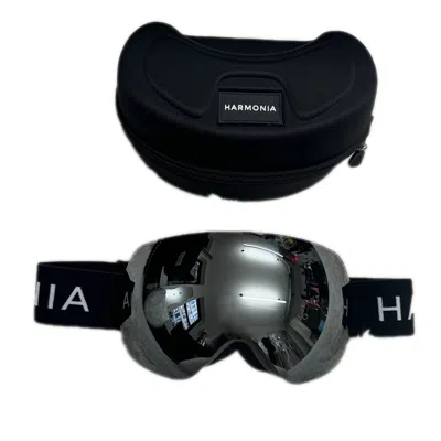 HARMONIA NY WOMEN'S SILVER SPACED OUT  - ANTI-DUST, SKI-MASK & SNOWBOARD GOGGLE MASK WITH UV PROTECTION, ANTI-FO