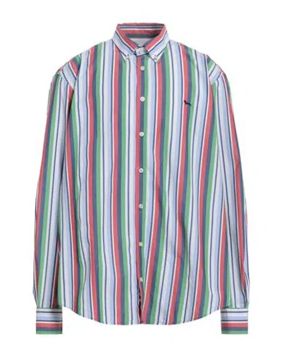 HARMONT & BLAINE HARMONT & BLAINE MAN SHIRT GREEN SIZE S COTTON