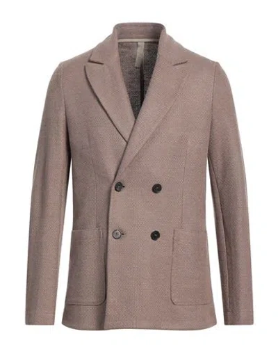 HARRIS WHARF LONDON HARRIS WHARF LONDON MAN BLAZER KHAKI SIZE 42 LINEN, COTTON