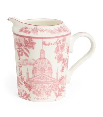 HARRODS BONE CHINA TOILE CREAMER