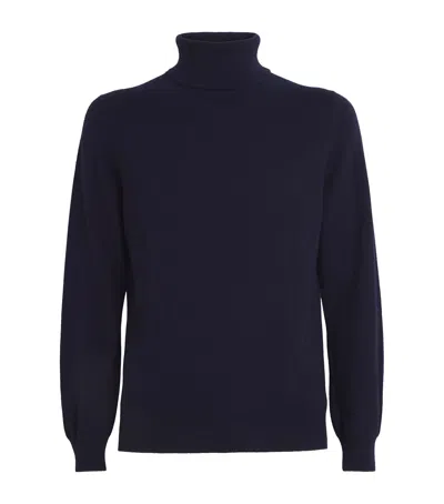 HARRODS CASHMERE ROLLNECK SWEATER