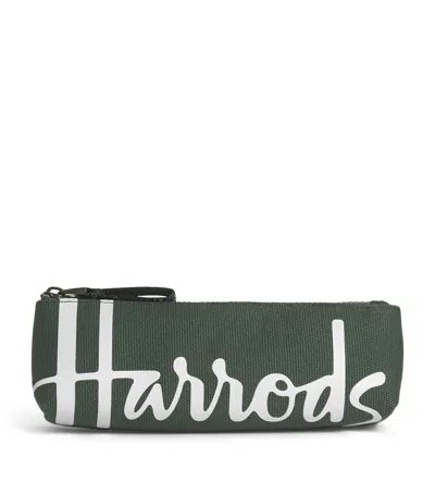 HARRODS COTTON LOGO PENCIL CASE