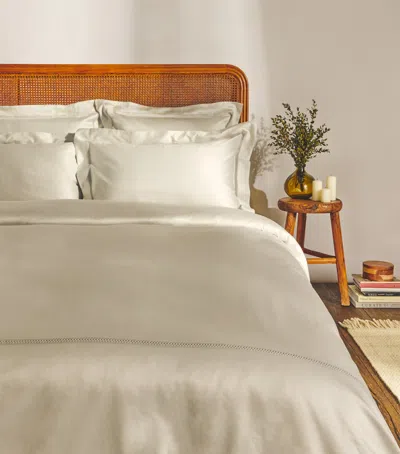 HARRODS OF LONDON SUPIMA COTTON WILTON KING DUVET COVER SET