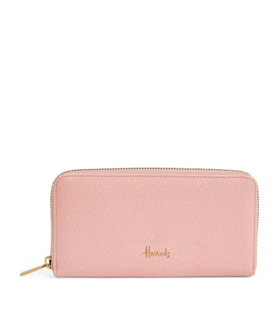 HARRODS OXFORD ZIP-AROUND WALLET