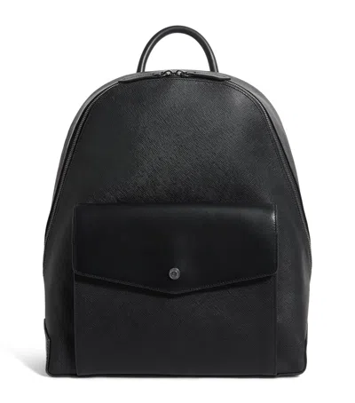HARRODS SAFFIANO LEATHER BACKPACK