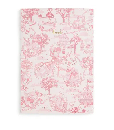 HARRODS TOILE A4 NOTEBOOK
