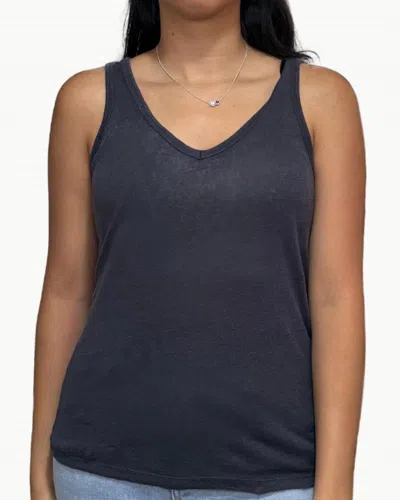 HARTFORD TOSHIO KNIT TANK IN GRAPHITE