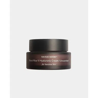 HARUHARU WONDER HARUHARU WONDER UNSCENTED BLACK RICE 10 HYALURONIC CREAM