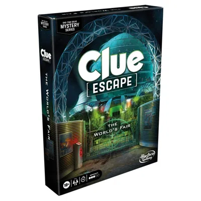 HASBRO CLUE ESCAPE THE WORLDS FAIR BOARD GAME