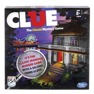 HASBRO CLUE THE CLASSIC MYSTERY GAME