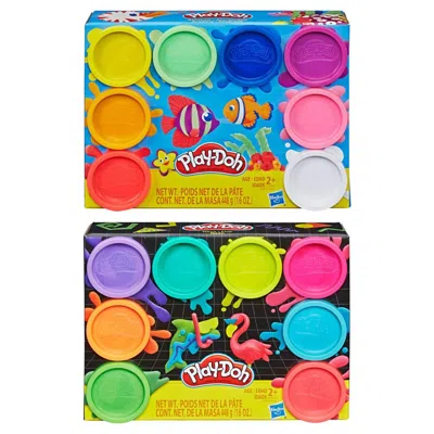 HASBRO PLAY-DOH 8 PACK ASSORTMENT, PACK OF 4