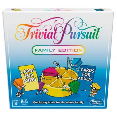 HASBRO TRIVIAL PURSUIT FAMILY EDITION BOARD GAME